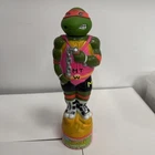 Vntg  Kid Care Bubble Bath Bottle Teenage Mutant Ninja Turtles Michelangelo 1989