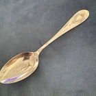 Mount Vernon Lunt Sterling Teaspoon 5 7/8 Engraved Gladys Alton, Ill 9-27-11