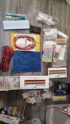 Electronics Hobbyist and Prototyping Component Lot / STEM Learning Bundle