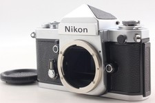 Top MINT Nikon F2 Eye Level Silver Chrome 35mm SLR Film Camera Body From Japan