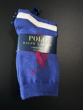 Polo by Ralph Lauren Boy's 3-Pack Pony Stripe Socks Polo Ralph Lauren