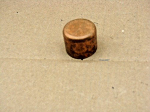 1-1/4" COPPER CAP SWEAT FITTING LOT OF 2