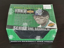 1994 Upper Deck Collectors Choice Series One Jumbo Pack Sealed Box