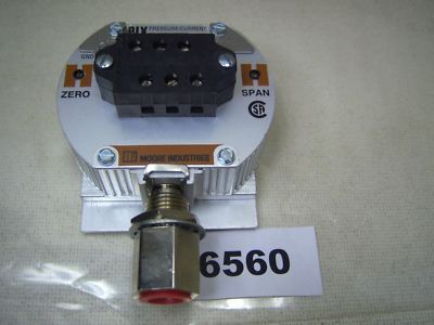 Moore Pressure Current Transmitter PIX/3-15PSIG/4-20MA/12-42DC FL8/N