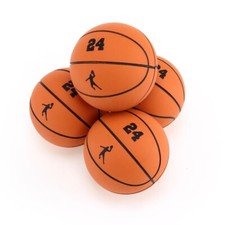 4x Super Handball Basketball High Bounce 6cm Diameter Playtime Endless Orange