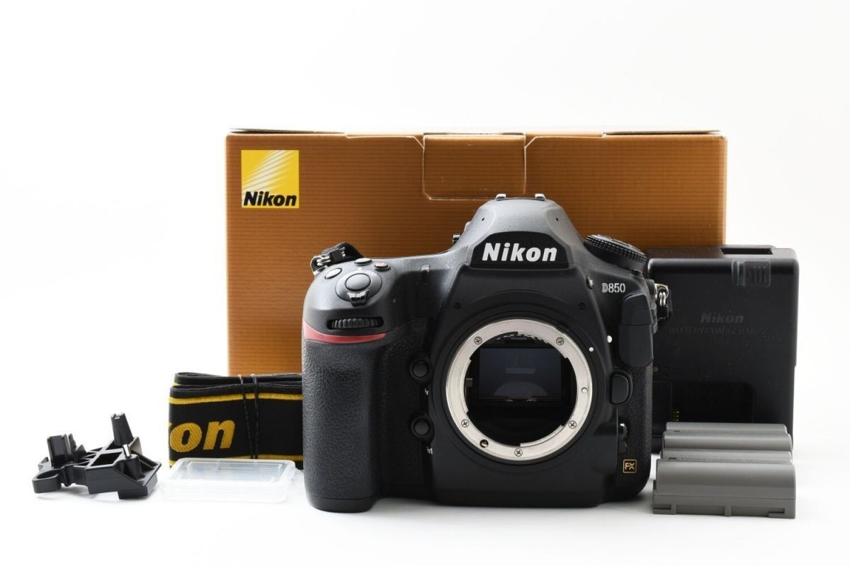 Nikon D850 45.7MP Digital SLR Camera Body Low Shutter [Mint in Box 