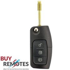 Ford 3 Button Replacement Car Key Suit Mondeo MK4 2007-2014, Focus KA/LT '99-'12