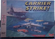 Vintage CARRIER STRIKE Naval Strategy Board Game Milton Bradley 1977 Missing 2