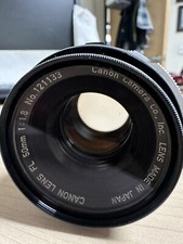 Canon 50mm f/1.8 For Canon FL Mount  FD Lens
