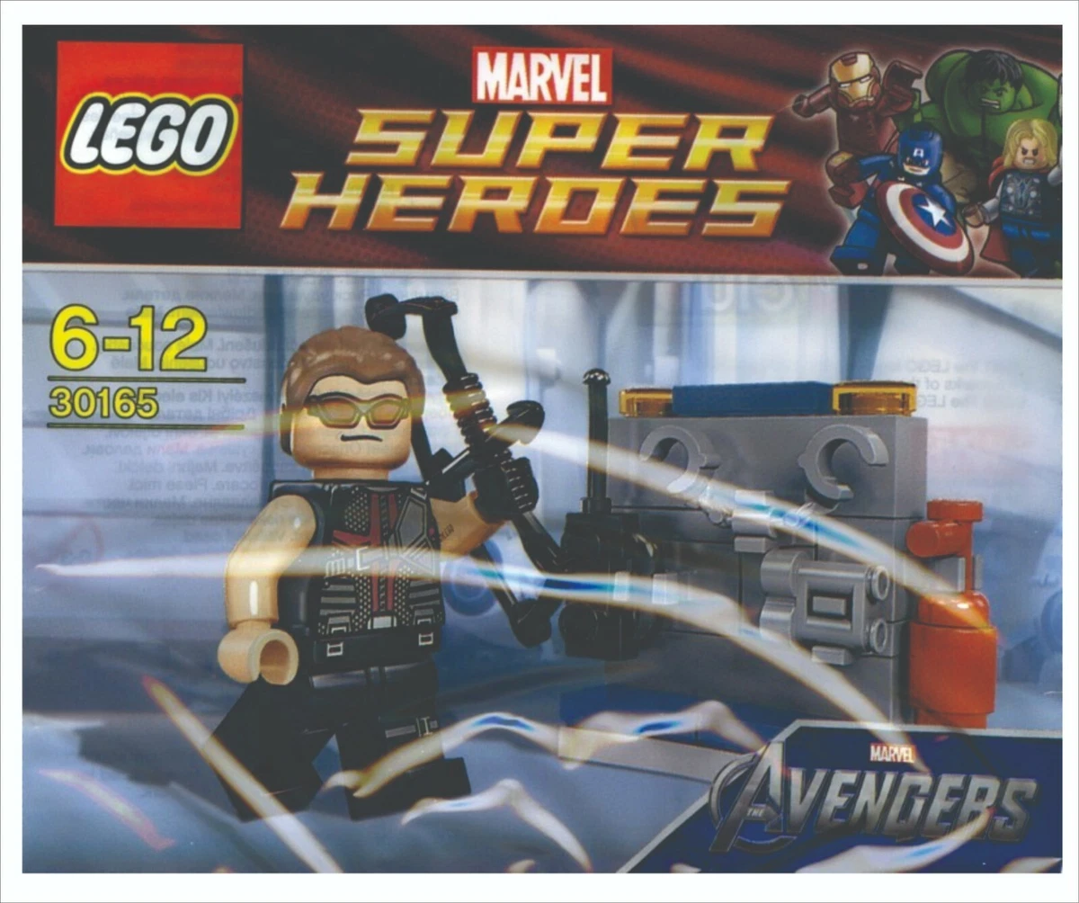 LEGO Marvel Super Heroes The Avengers Hawkeye with Equipment 30165  5702014936591