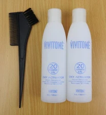 Vivitone Oxy Activator 20 Volume Cream Developer 6oz (2 pieces)