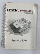 epson action printer 1000/1500 Reference Guide