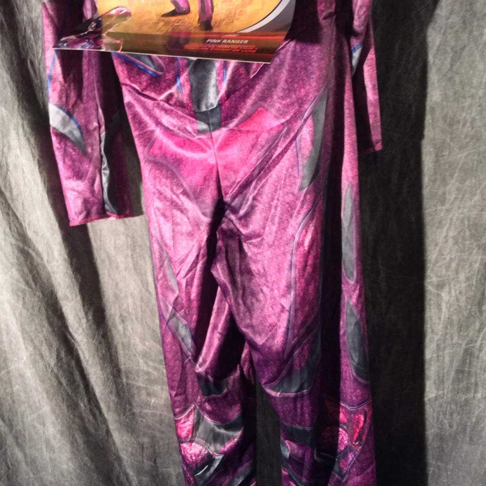 NEW IN BOX  Power Ranger Pink Ranger CHILD Costume Size L/G (10-12) - Image 2 of 4