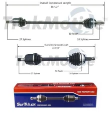 Surtrack Front CV Axle Shaft Kit for 1995-1997 Honda Accord