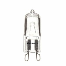 10 Pack 75 Watt T4 G9 Base 120 Volt 2850K 2000 Hour Clear Halogen Lightbulb