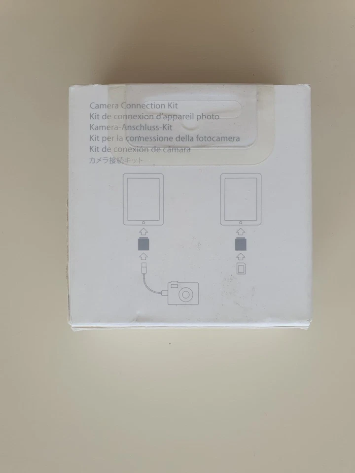 Apple Camera Connection Kit Per Ipad 1° generazione nuovo - Immagine 2 di 4