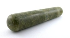4 Inch x 1 Inch Serpentine Jade Crystal Massa...