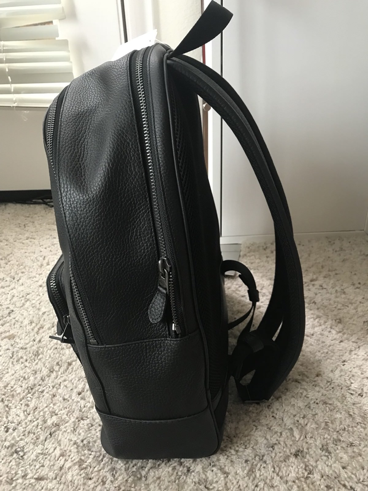 Coach F23251 Black West Backpack With American Dreaming Patches  
