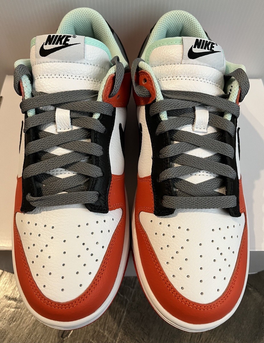 Nike Dunk Low オレンジ/ホワイト/ブラック 25cm Nike Dunk Low iD Orange Black FN0569-900 Men's 7 / Women's 8.5 | eBay