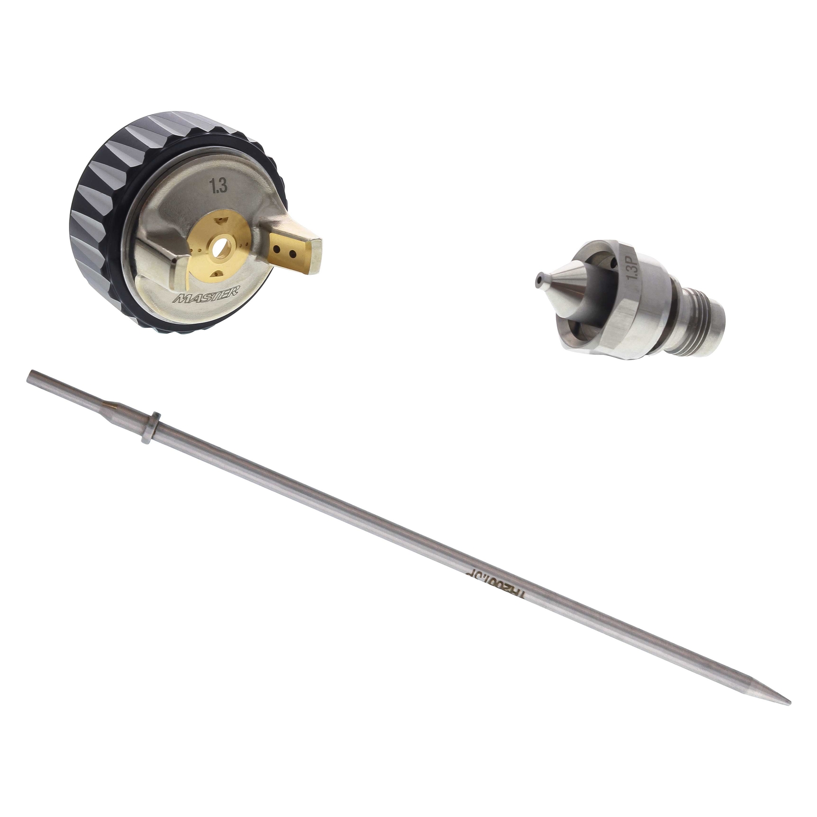1.3mm Needle, Fluid Nozzle & Air Cap Set Kit, Fits Master Elite PRO-55 Spray Gun