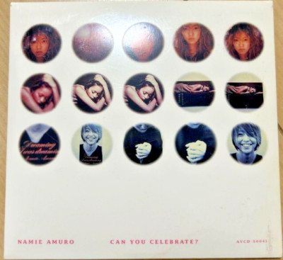 NAMIE AMURO   CAN YOU CELEBRATE? CD 5 SINGLE 1997 AVEX TRAX J-POP