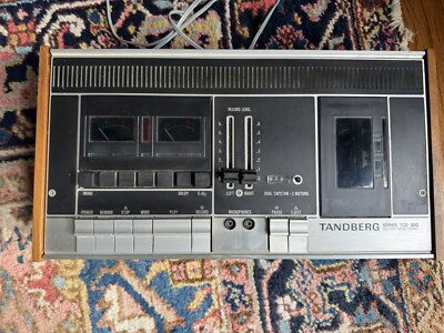 Tandberg TCD 300 - Vintage Cassette Deck Recorder - Operates | eBay