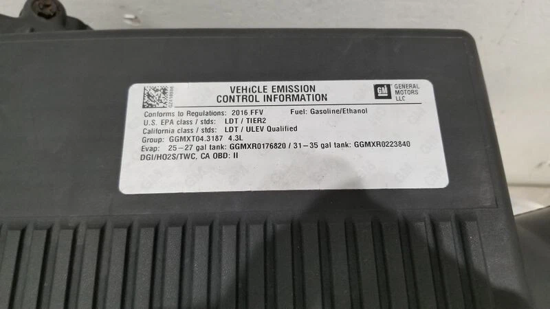 2014-2016 Chevy Silverado 1500 Pickup Air Box Air Cleaner Filter Box Intake Box Foto 3 de 4