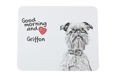 Griffon mouse pad with a dog Art-Dog