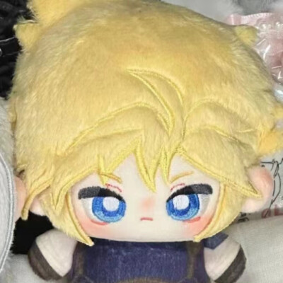 Anime Final Fantasy VII Cloud Sephiroth 10cm Plush Doll Dress up