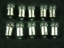 Lionel Trains Light Bulbs # 1445 Bayonet Base 18 Volt - Clear