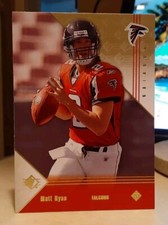 2008 SP Rookie Edition #143 Matt Ryan (RC) Atlanta Falcons BOSTON COLLEGE EAGLES