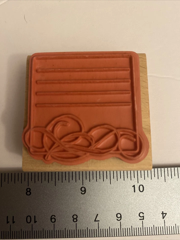 Líneas de dirección de devolución Hampton Art Kollette Hall con estampado de goma de madera nuevo Foto 3 de 4