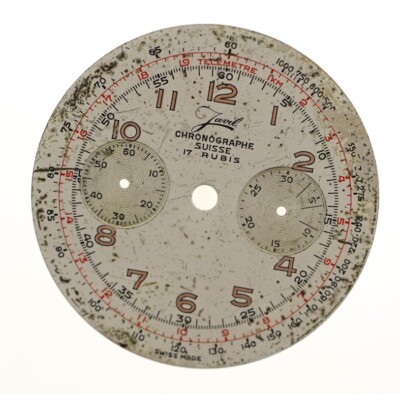 JAVIL CHRONOGRAPHE SUISSE WATCH DIAL AE100