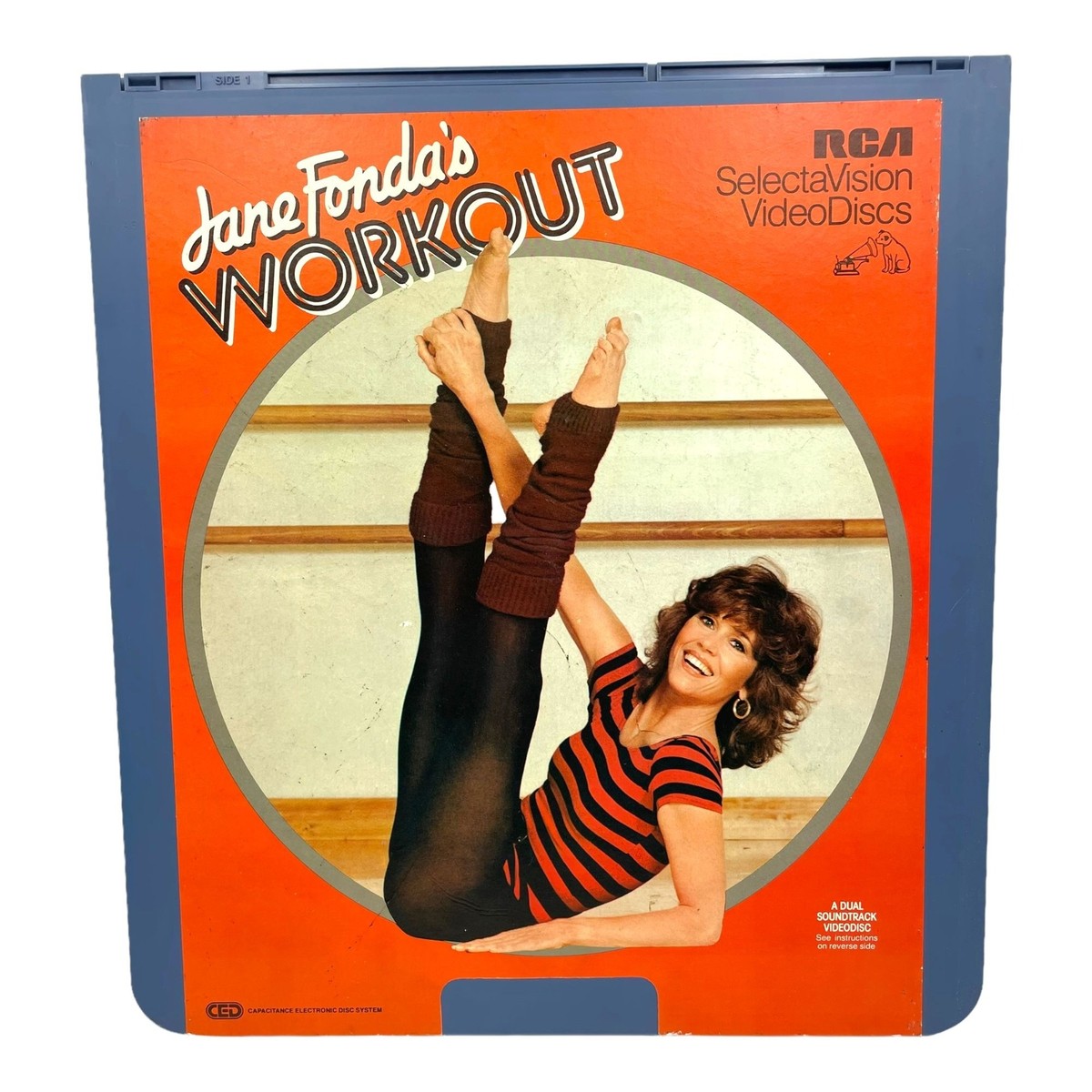 Jane Fonda's Workout Aerobics Exercise RCA SelectaVision CED Video