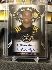 2016 Leaf All-American Cameron Chambers 11/15 Tour Autograph Auto Michigan St