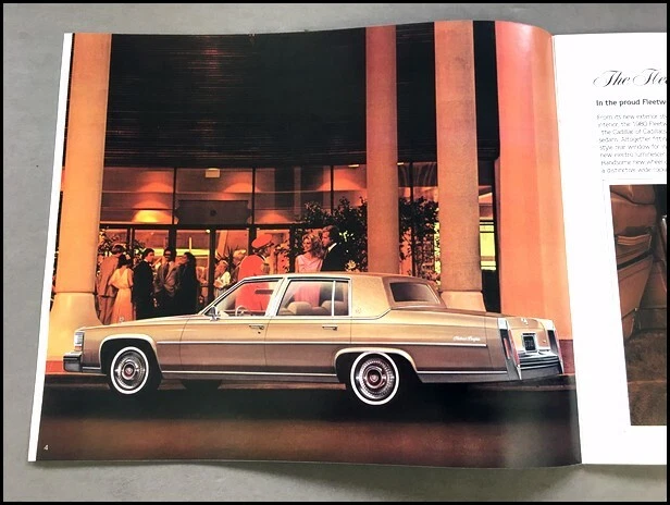 1980 Cadillac BIG 34page Car Brochure Catalog Eldorado Deville Seville Fleetwood Foto 3 de 4