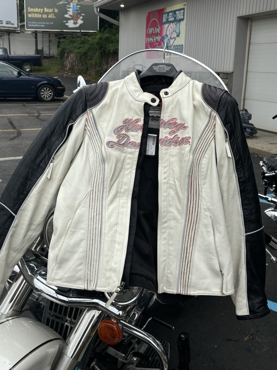 Harley Davidson 97007-14vw Women's Large Leather Jacket | eBay