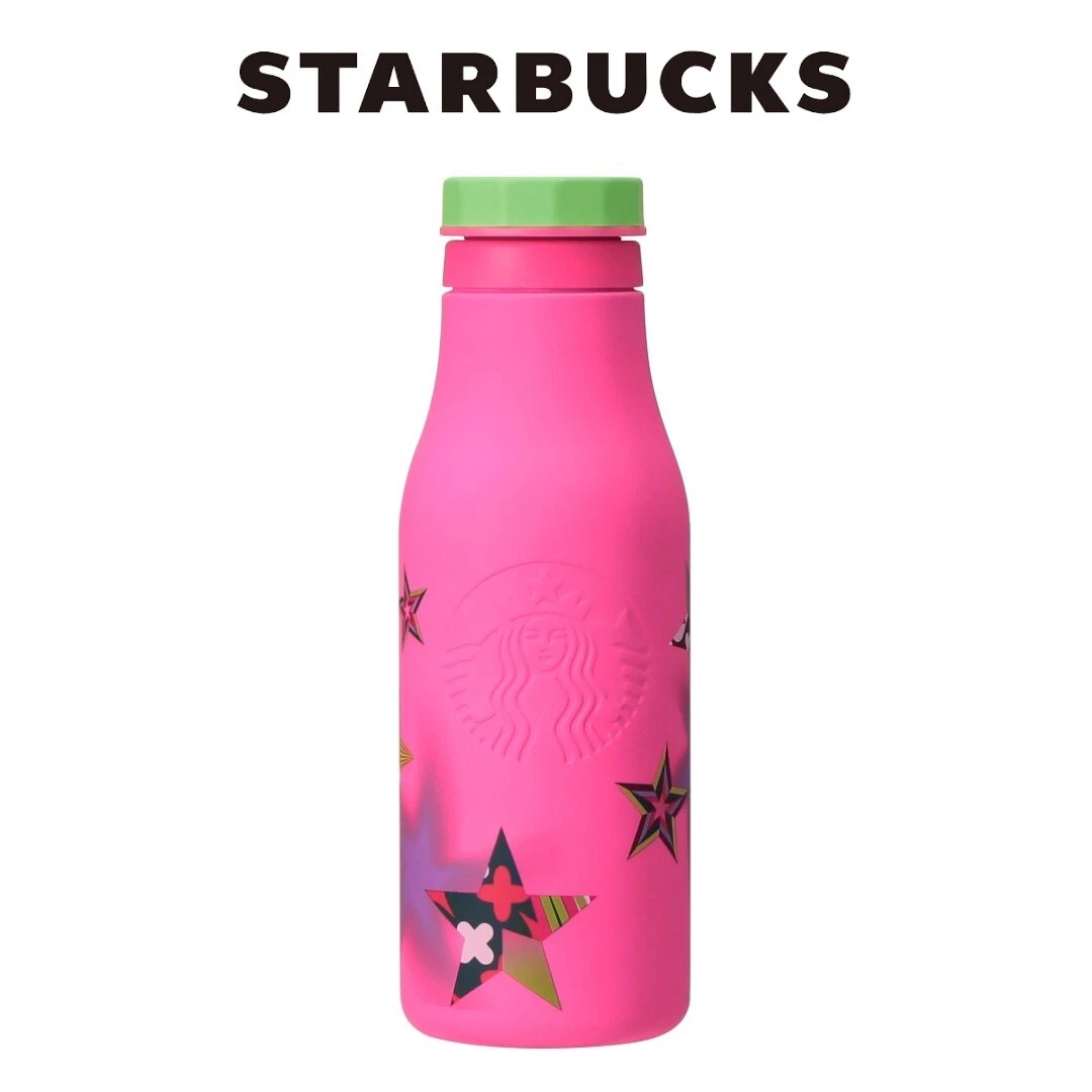 Starbucks Japan Holiday 2023 Pink Star Bottle