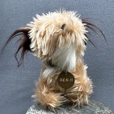 Vintage Benji Plush Stuffed Toy Puppy with Collar   Dakin