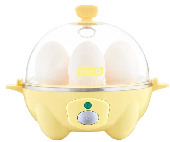 DASH Rapid Electric Egg Cooker 6 Egg Capacity in Yellow Pre-Owned