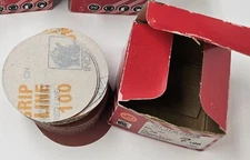 Box of 50 - Indasa Rhynogrip Abrasive Disc RedLine 3 inch 320-100