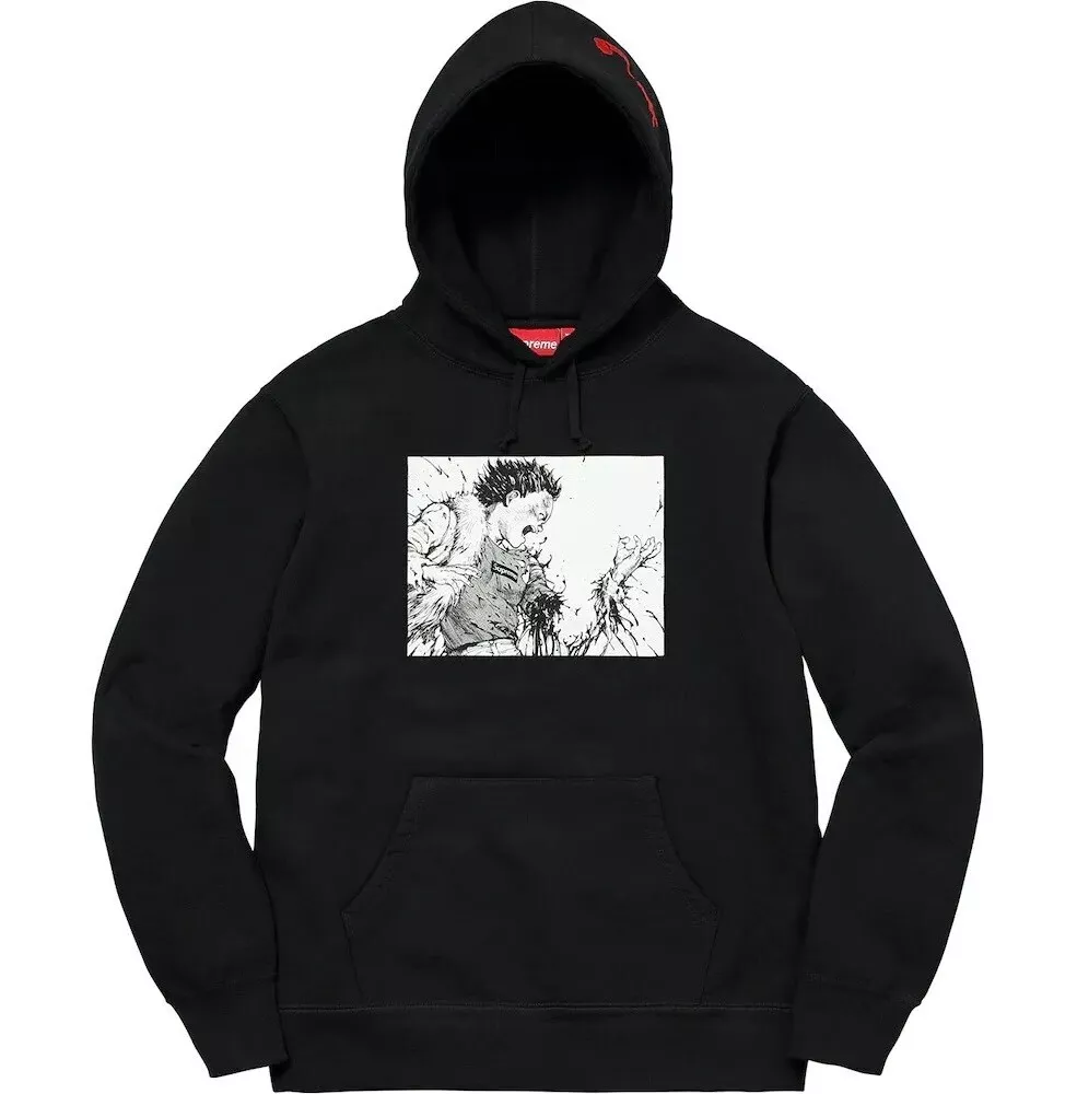 Supreme Akira Arm Hooded Sweatshirt Hoodie FW17 - BLACK - Size XL - NEW