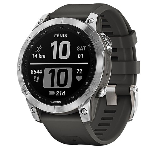 Garmin fēnix 7 GPS Watch - Silver/Graphite
