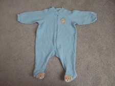 Carter's Footie Baby Boys 3-6 Mos 12-18 LBS Blue Sleep n Play Footed Pajama PJ