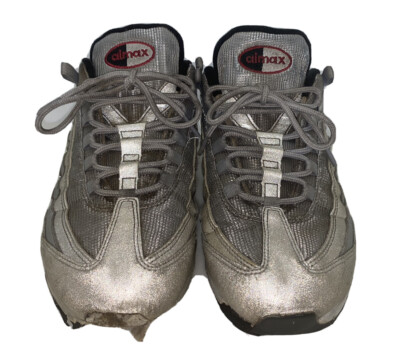 Nike Men's Air Max 95 Premium QS 'Silver Bullet' Shoes Size - 10