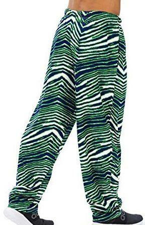Zubaz Seattle Seahawks Men's Size X-Large Zebra Print Pants C1