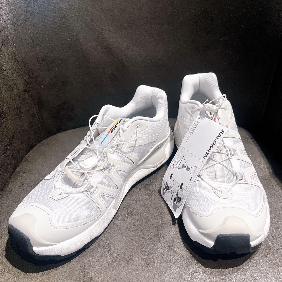 Salomon XC R0AM Men's Sneakers 26cm White/Grey New, Stylish Outdoor Shoes View 2