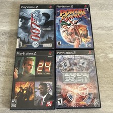 PS2 Playstation 2 Game Lot 007 Portal Runner Project Eden 24 the Game