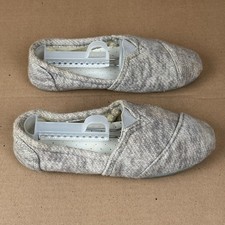Bahama Bay Women  s Size 9 Gray Fabric Slip On Comfort Flats