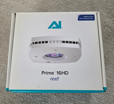 AquaIllumination AI Prime 16 HD LED App Controllable Aquarium Reef Light - Black
